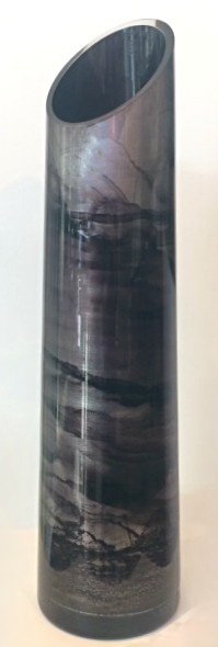 Graff. Bullet Vase Silver