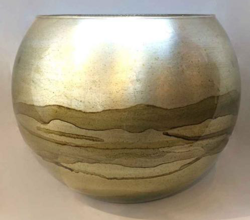 Graff.Large Bubble Bowl Chartreuse