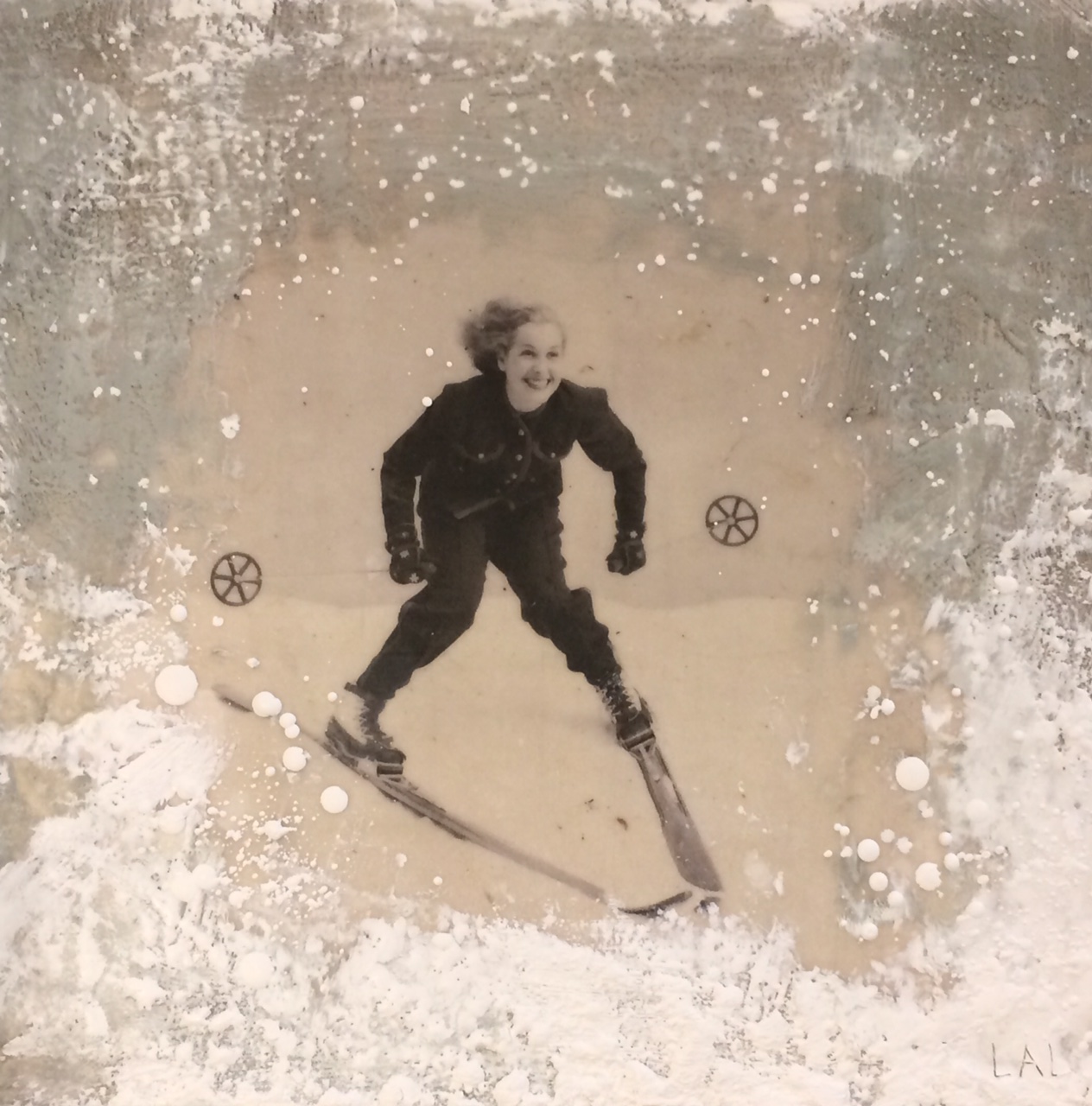 LaForge. Vintage Skier 2