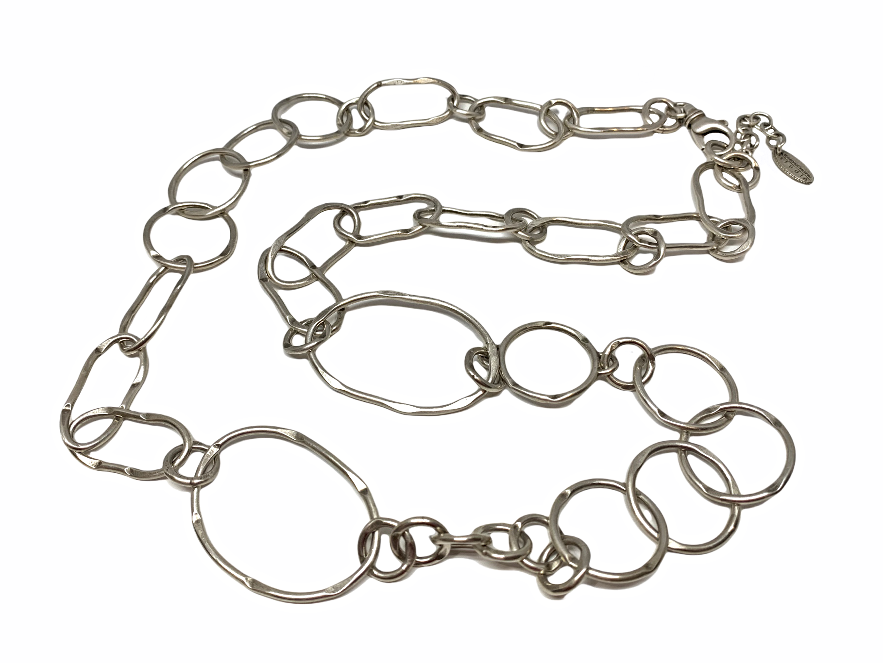 Handmade sterling silver necklace by Karyn Chopik | Effusion Art Gallery + Cast Glass Studio, Invermere BC