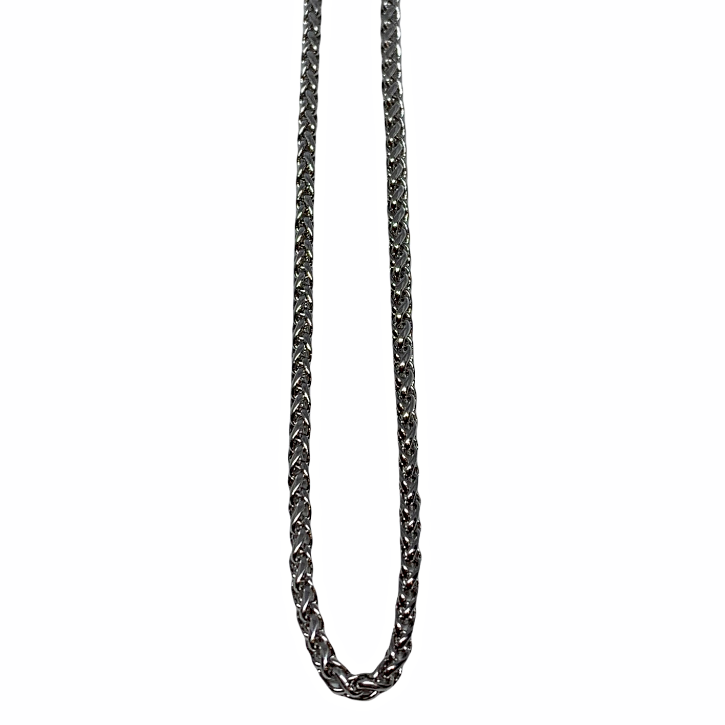 Handmade sterling silver chain by Karyn Chopik | Effusion Art Gallery + Cast Glass Studio, Invermere BC