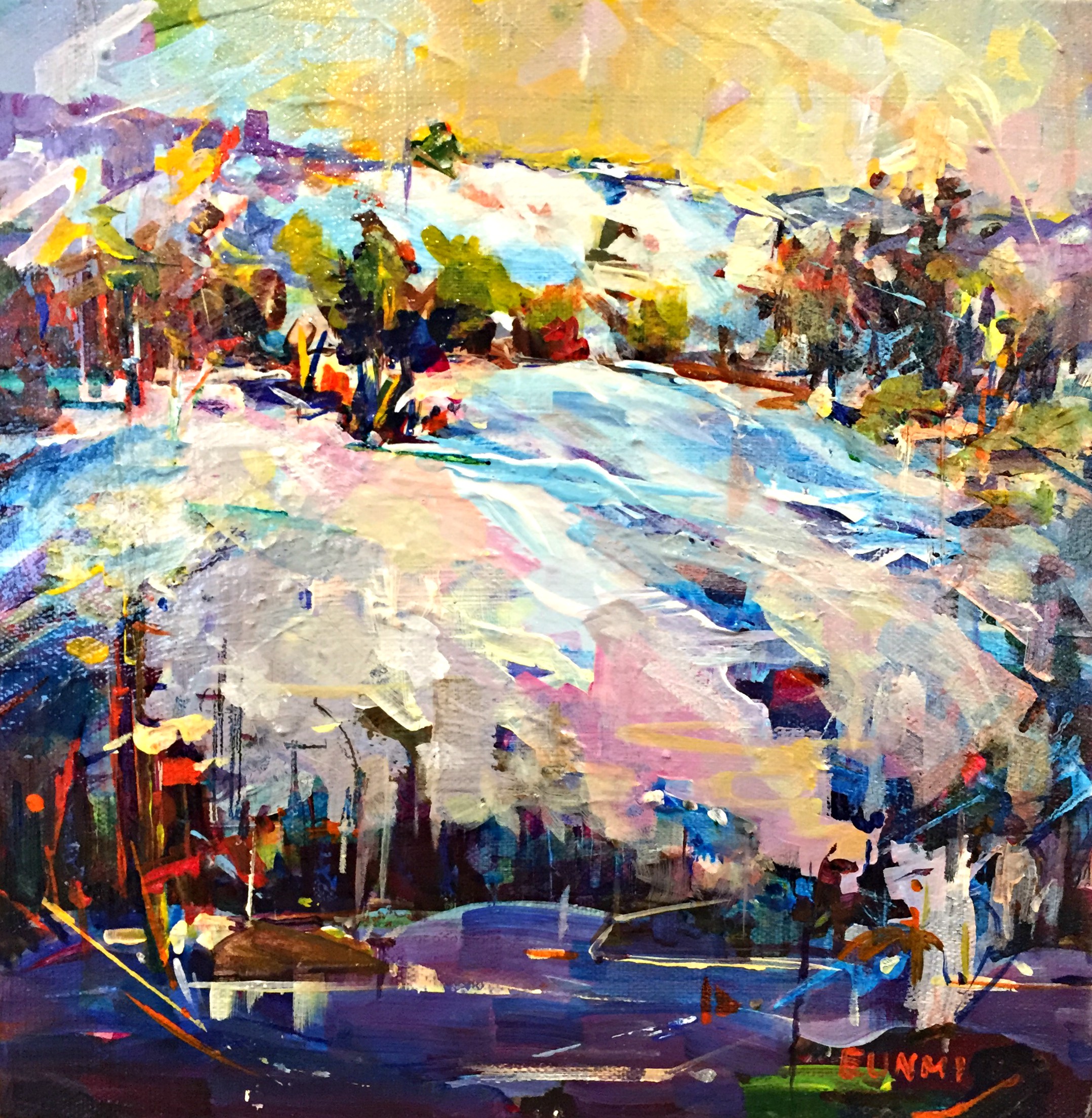 Conacher. Winter Mountain