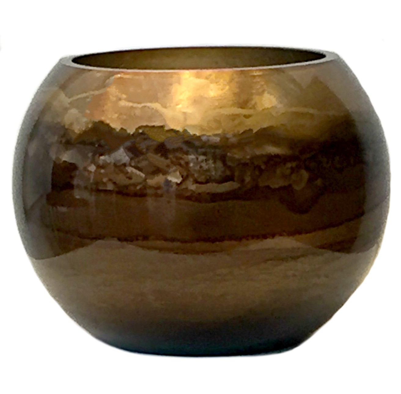 Graff.Small Bubble Bowl Bronze