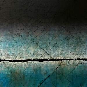 Serenity, mixed media by Karen Bagayawa | Effusion Art Gallery + Cast Glass Studio, Invermere BC