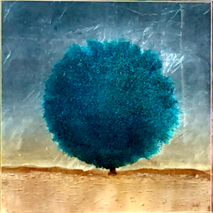Outlier, mixed media by David Graff | Effusion Art Gallery + Cast Glass Studio, Invermere BC
