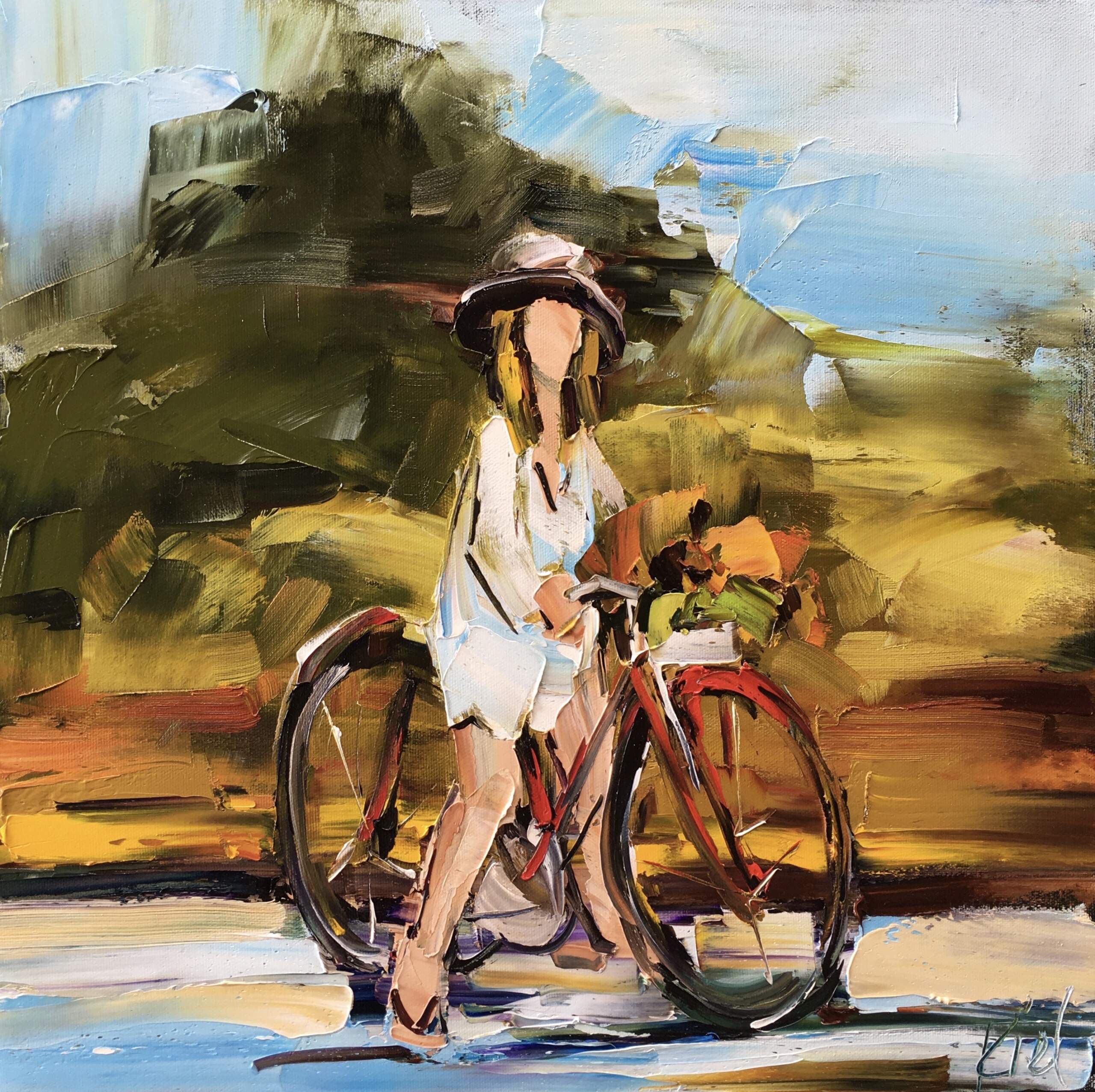 Every Summer Has Its Own Story 7, oil painting by Kimberly Kiel | Effusion Art Gallery + Cast Glass Studio, Invermere BC