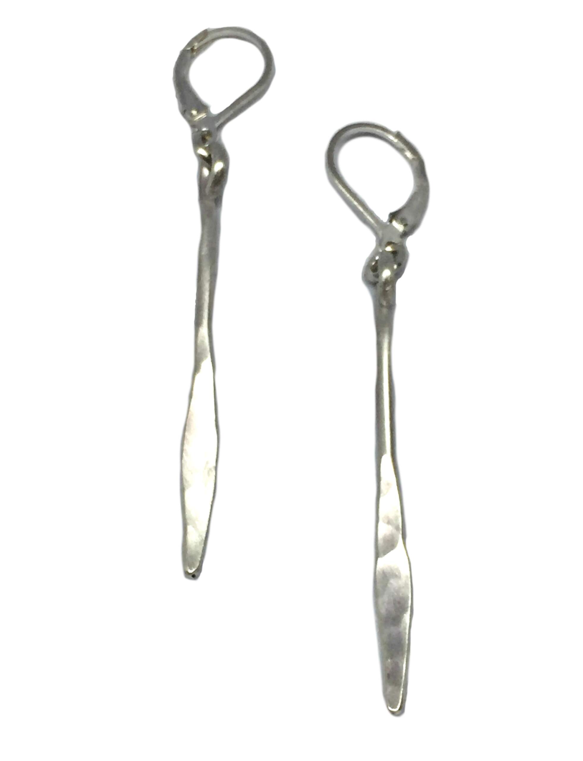 Sterling silver earrings by Karyn Chopik | Effusion Art Gallery + Cast Glass Studio, Invermere BC