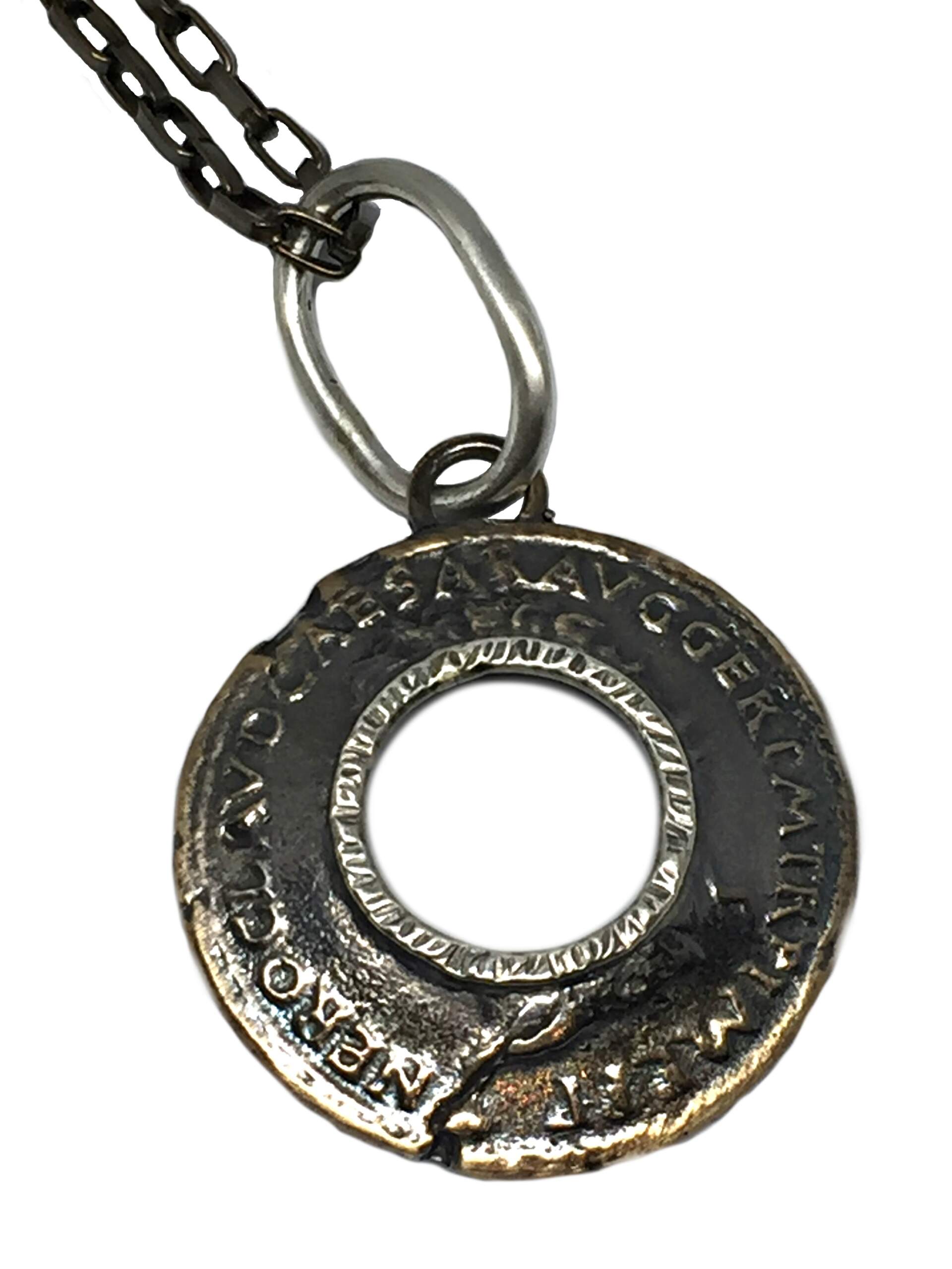Bronze + Sterling Silver Karyn Chopik Pendant | Effusion Art Gallery + Cast Glass Studio, Invermere BC