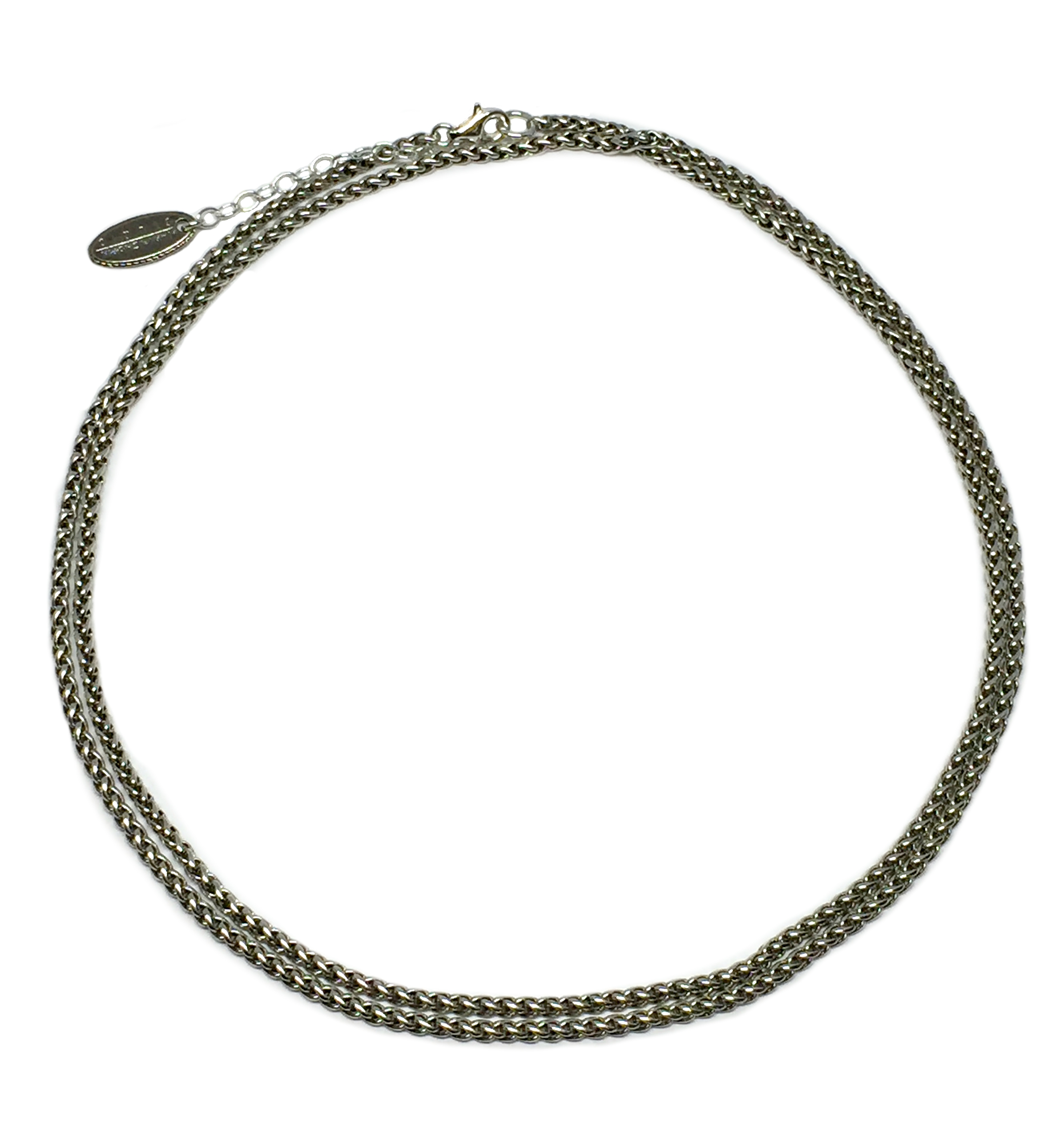 Sterling silver chain by Karyn Chopik | Effusion Art Gallery + Cast Glass Studio, Invermere BC