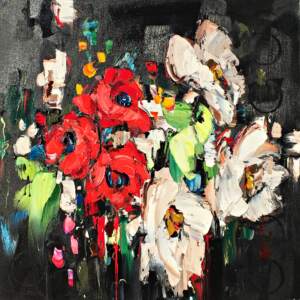 Substance Over Style, oil painting by Kimberly Kiel | Effusion Art Gallery + Cast Glass Studio, Invermere BC