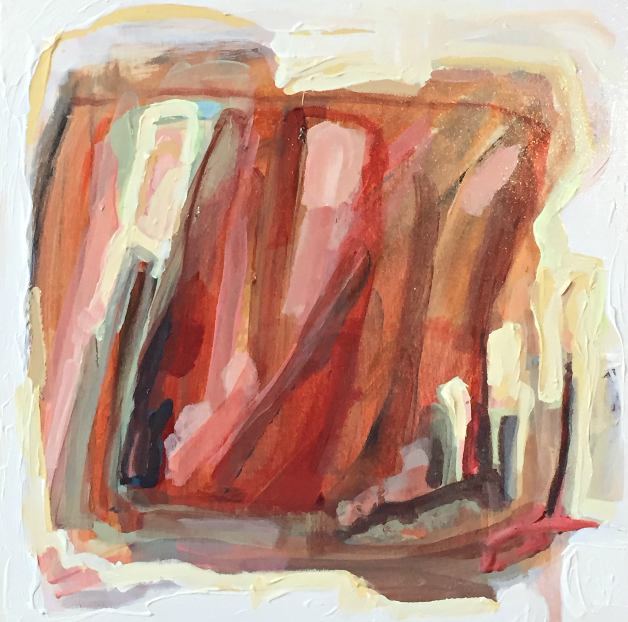 Rising Hope, acrylic painting by Sandy Kunze | Effusion Art Gallery + Cast Glass Studio, Invermere BC