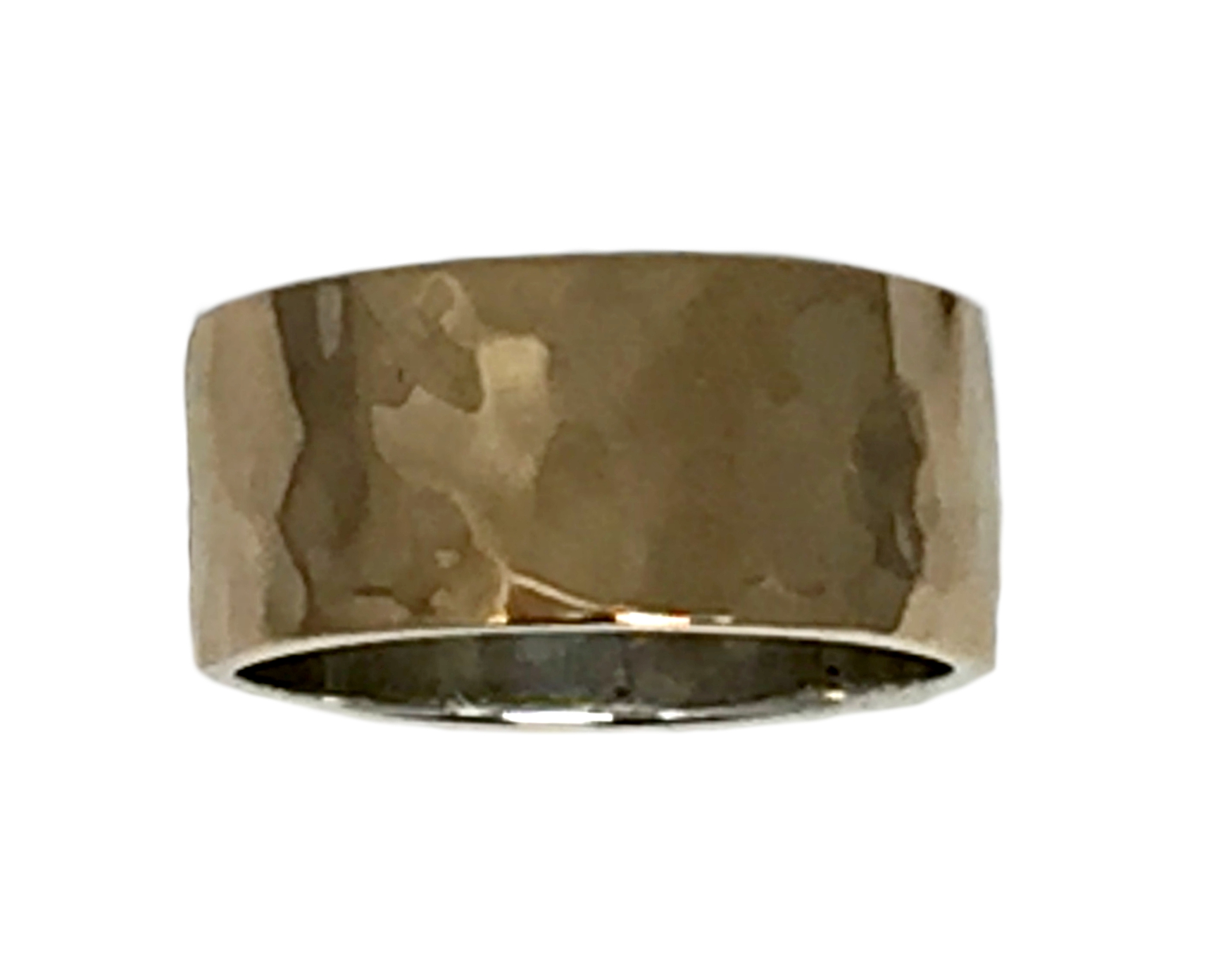 14kt gold fill and sterling silver ring by Karyn Chopik | Effusion Art Gallery + Cast Glass Studio, Invermere BC