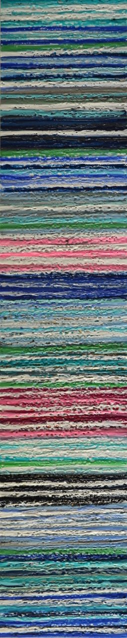 Scotland #1, abstract encaustic painting by Marie Danielle Leblanc | Effusion Art Gallery +  Cast Glass Studio, Invermere BC