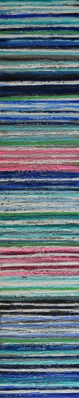 Scotland #3, abstract encaustic painting by Marie Danielle Leblanc | Effusion Art Gallery +  Cast Glass Studio, Invermere BC