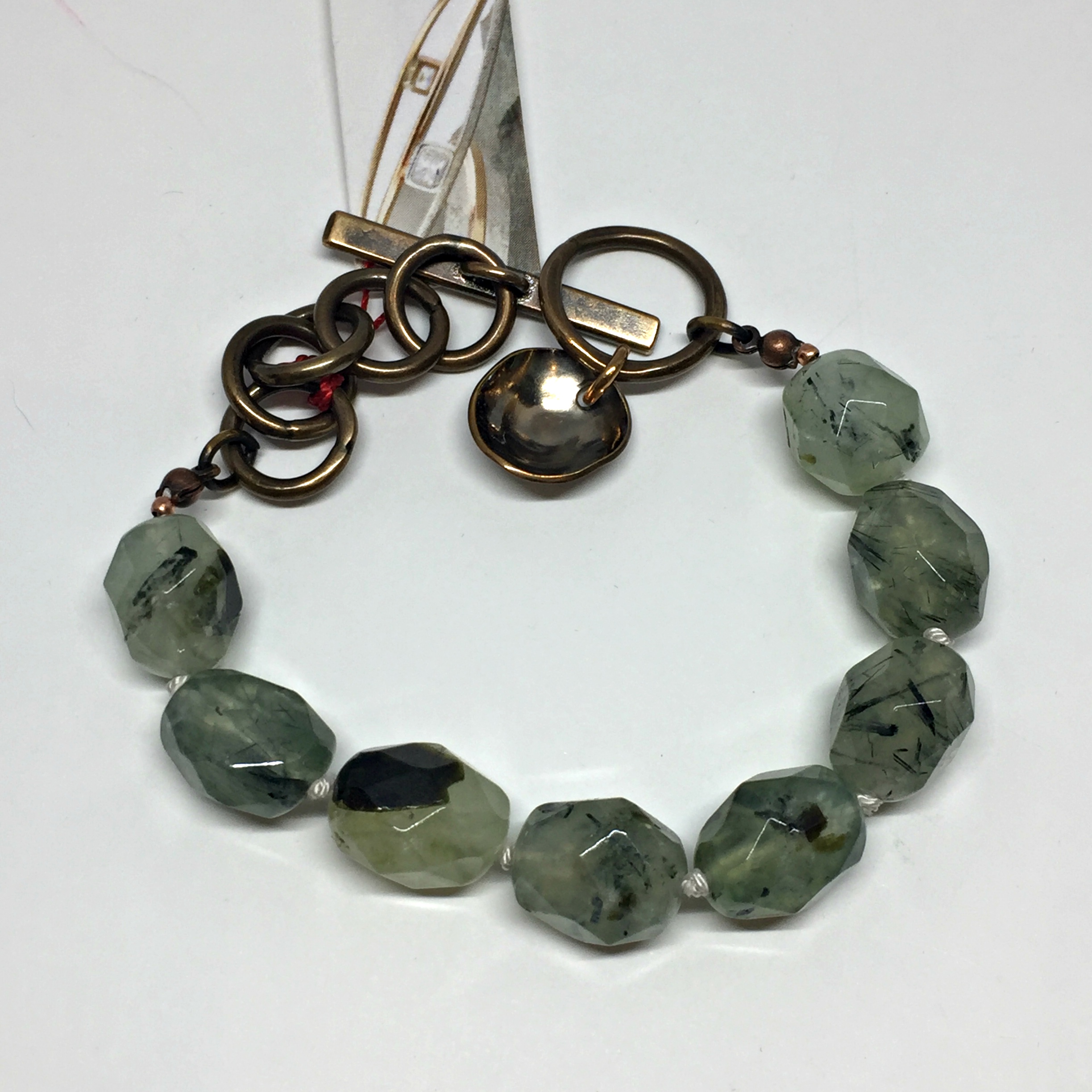 Frozen in Time, one of a kind bracelet by Karyn Chopik | Effusion Art Gallery + Cast Glass Studio, Invermere BC