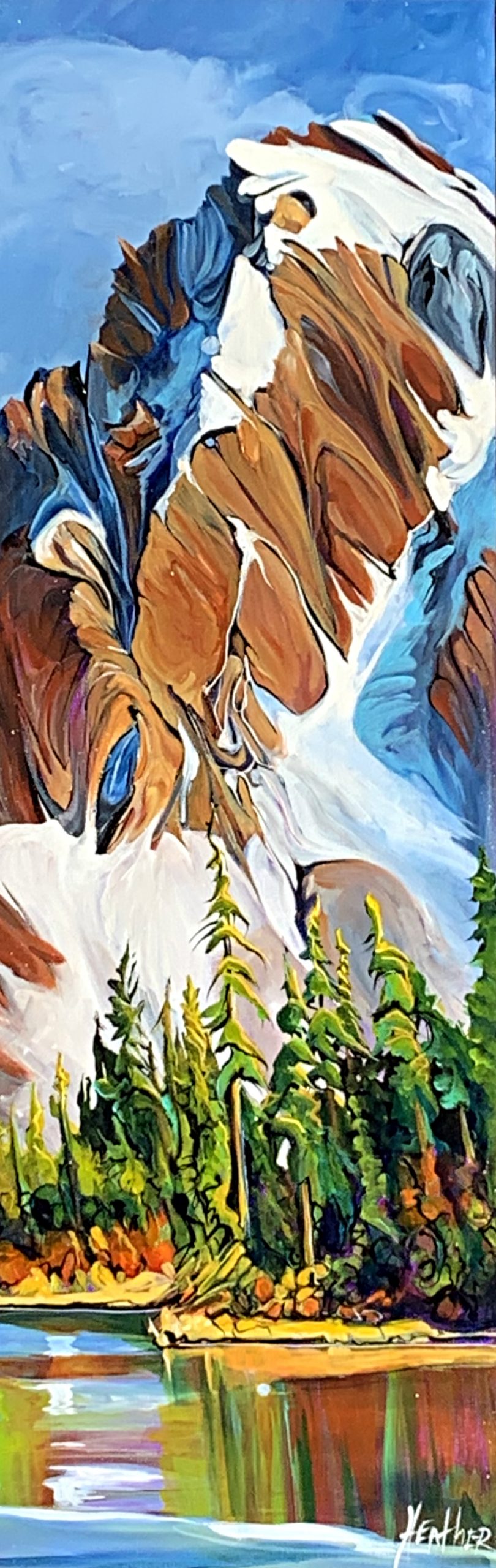 Back Country Melody by Heather Pant | Effusion Art Gallery + Cast Glass Studio, Invermere BC