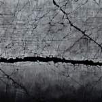 In Darkness there is Light, mixed media abstract painting by Karen Bagayawa | Effusion Art Gallery + Cast Glass Studio, Invermere BC