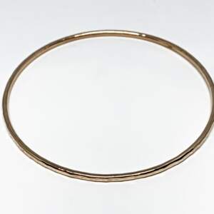 Bronze bangle by Karyn Chopik | Effusion Art Gallery + Cast Glass Studio, Invermere BC