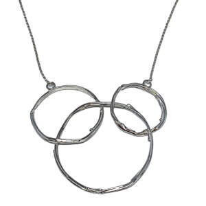 Handmade sterling silver necklace by A&R Jewellery | Effusion Art Gallery + Cast Glass Studio, Invermere BC