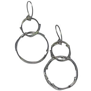 Handmade sterling silver earrings by A&R Jewellery | Effusion Art Gallery + Cast Glass Studio, Invermere BC