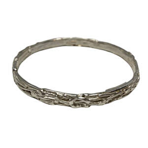 Handmade sterling silver bracelet by A&R Jewellery | Effusion Art Gallery + Cast Glass Studio, Invermere BC