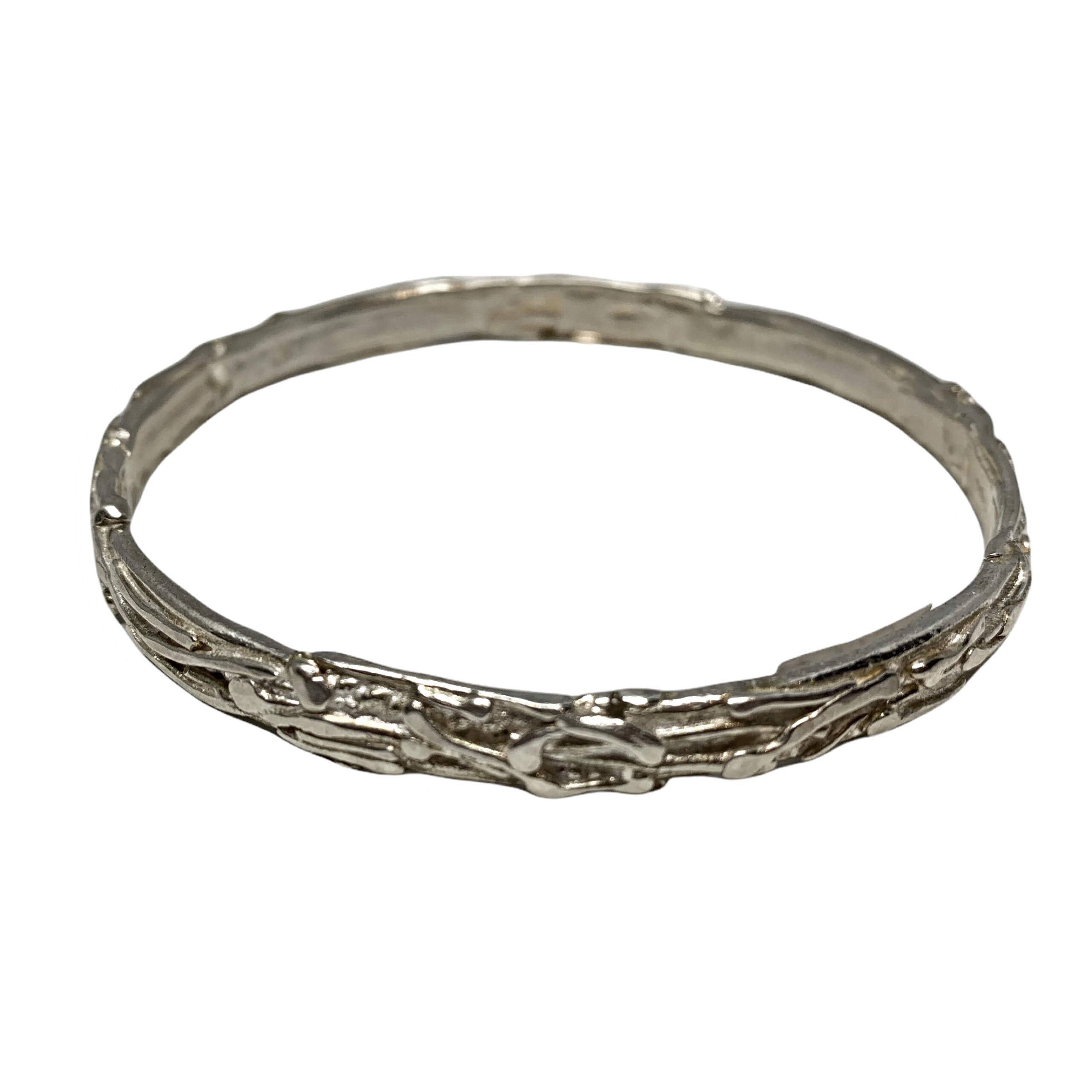 Handmade sterling silver bracelet by A&R Jewellery | Effusion Art Gallery + Cast Glass Studio, Invermere BC