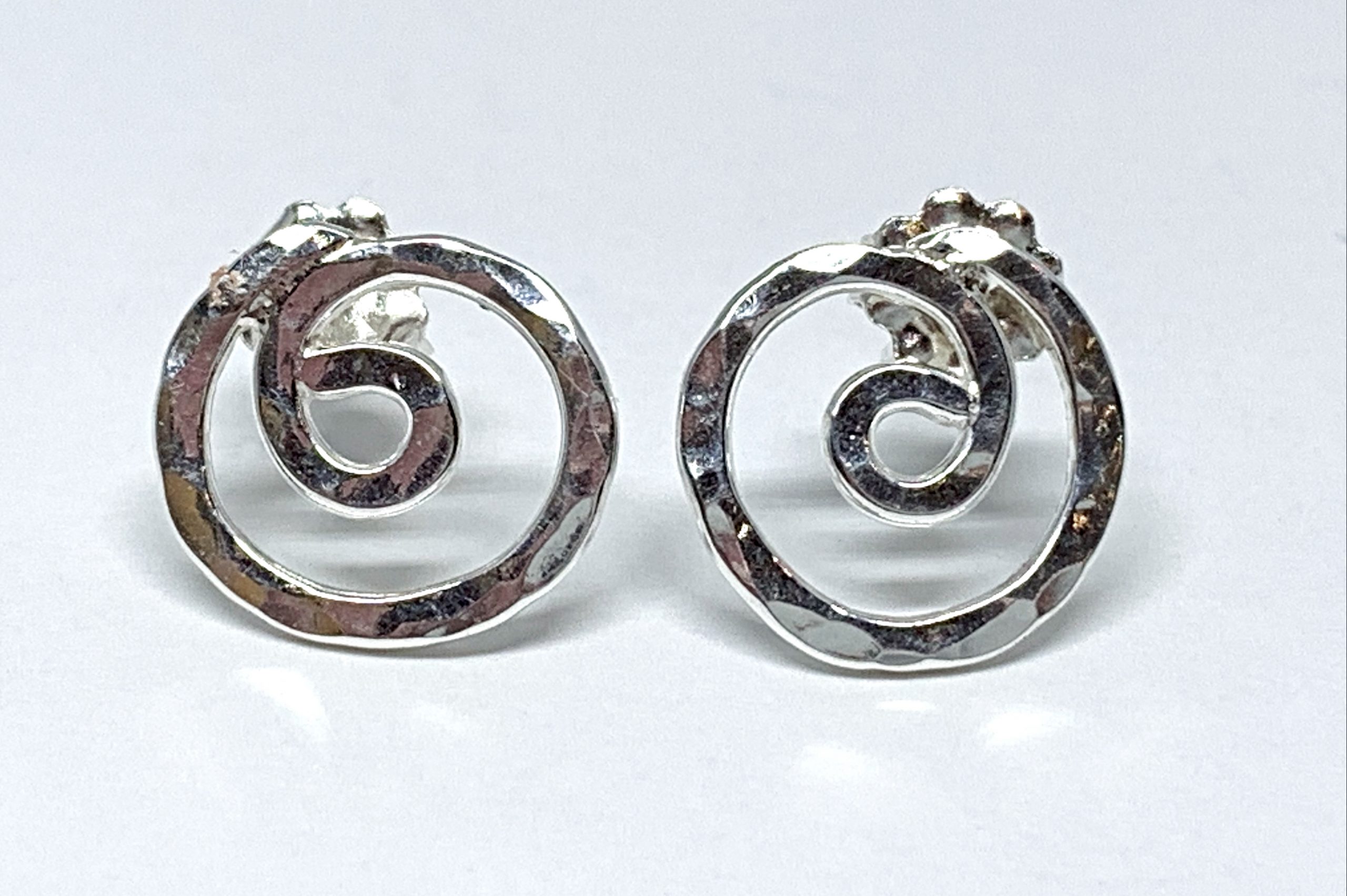 Sterling silver earrings by A&R Jewellery | Effusion Art Gallery + Cast Glass Studio, Invermere BC