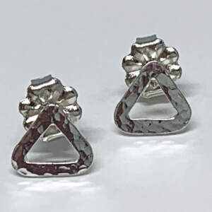 Sterling silver earrings by A&R Jewellery | Effusion Art Gallery + Cast Glass Studio, Invermere BC