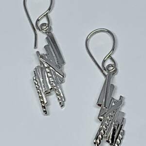 Sterling silver earrings by A&R Jewellery | Effusion Art Gallery + Cast Glass Studio, Invermere BC