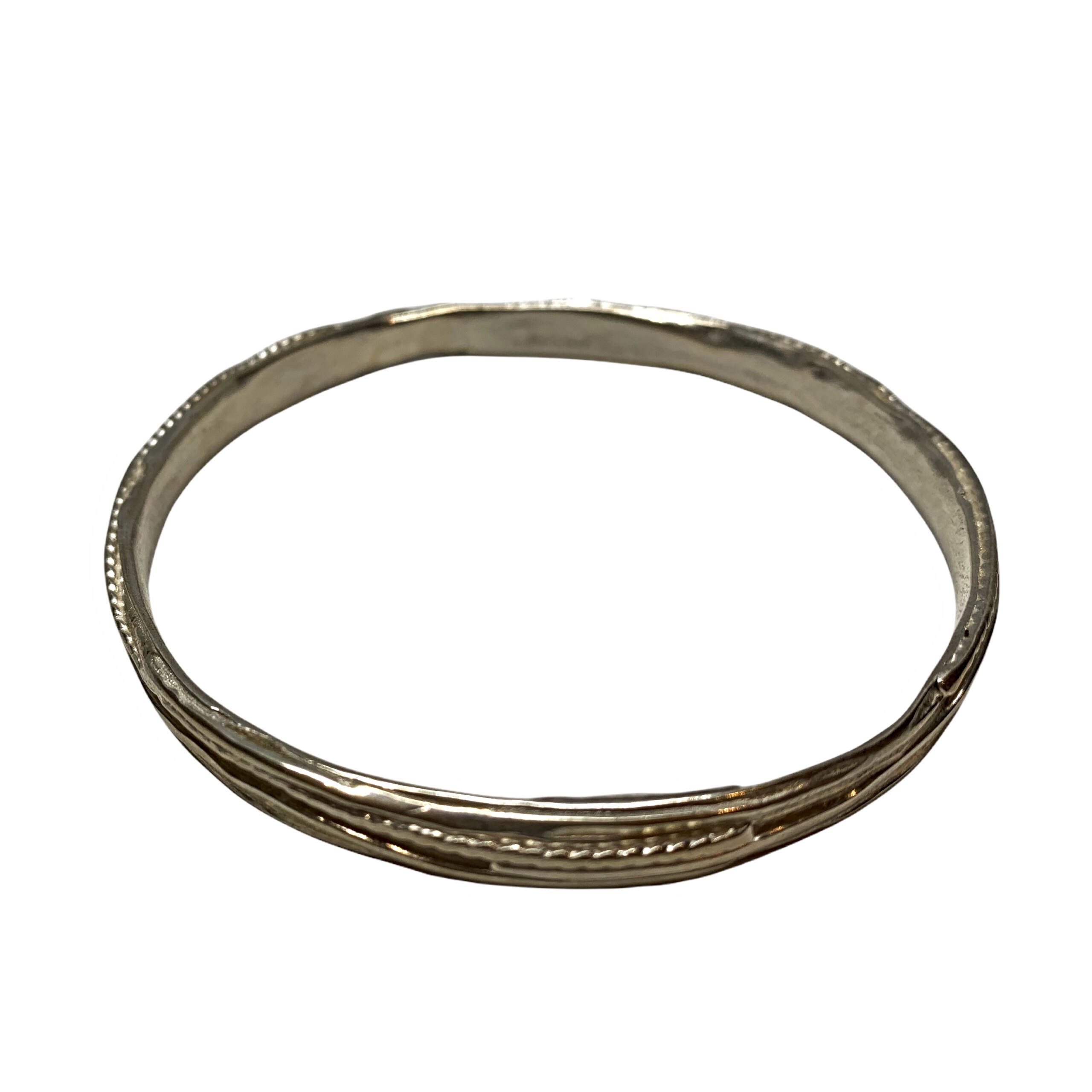 Handmade sterling silver bracelet by A&R Jewellery | Effusion Art Gallery + Cast Glass Studio, Invermere BC