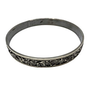 Handmade sterling silver bracelet by A&R Jewellery | Effusion Art Gallery + Cast Glass Studio, Invermere BC