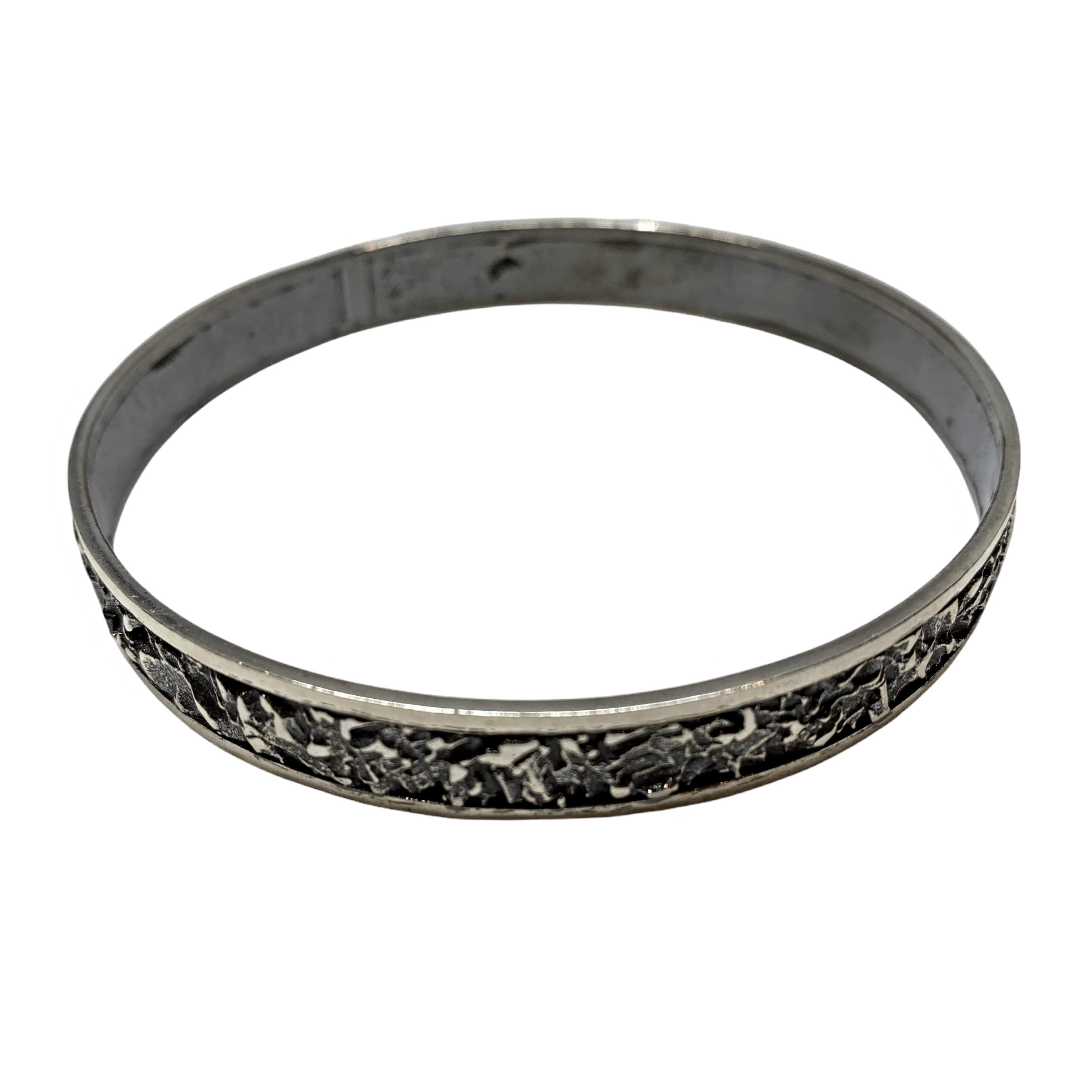 Handmade sterling silver bracelet by A&R Jewellery | Effusion Art Gallery + Cast Glass Studio, Invermere BC
