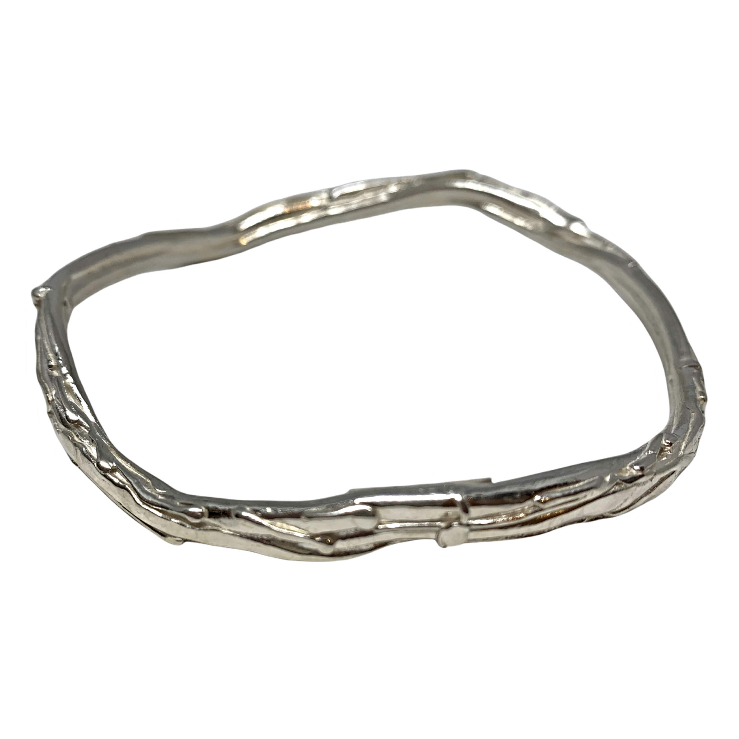 Handmade sterling silver bracelet by A&R Jewellery | Effusion Art Gallery + Cast Glass Studio, Invermere BC