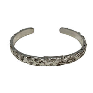 Handmade sterling silver bracelet by A&R Jewellery | Effusion Art Gallery + Cast Glass Studio, Invermere BC