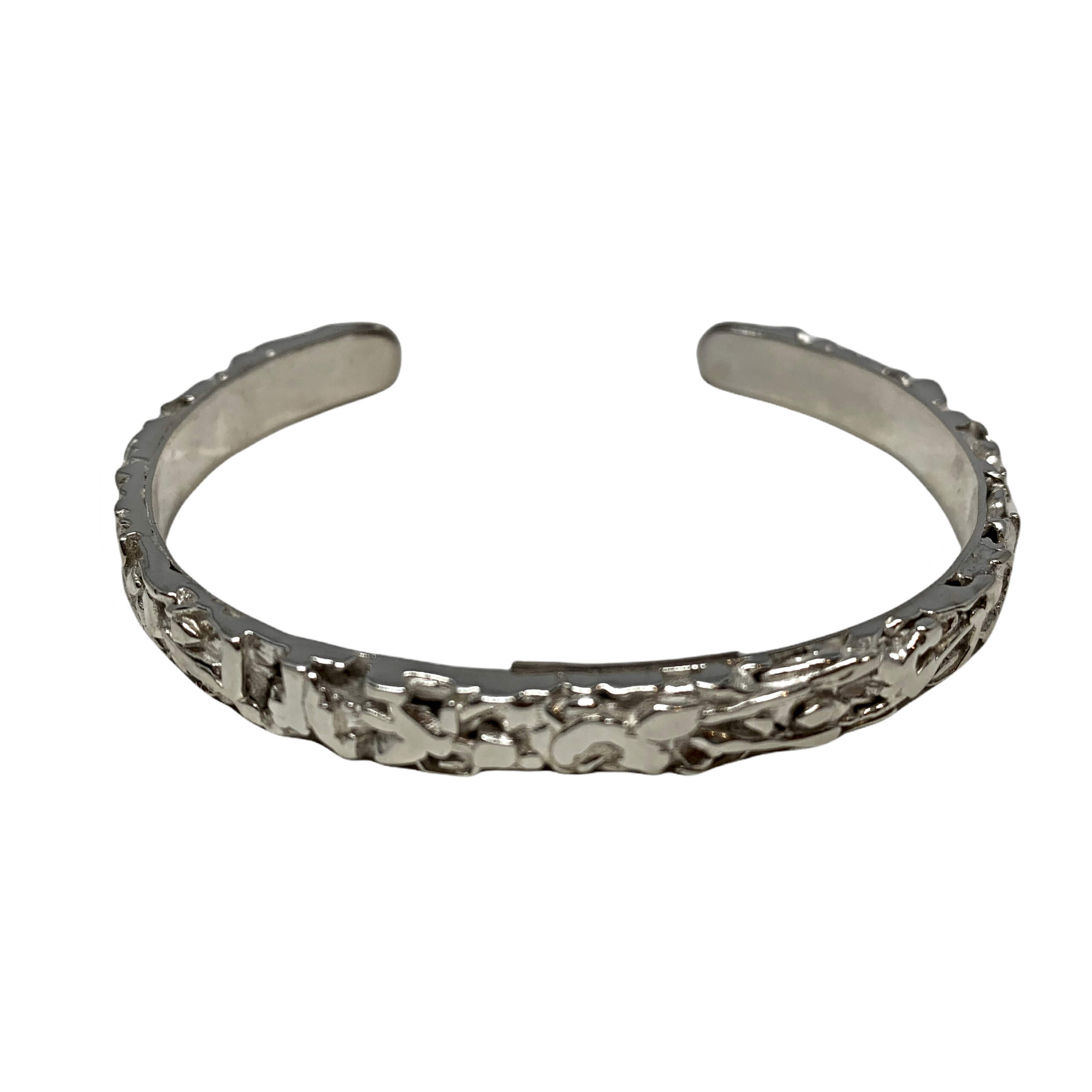 Handmade sterling silver bracelet by A&R Jewellery | Effusion Art Gallery + Cast Glass Studio, Invermere BC