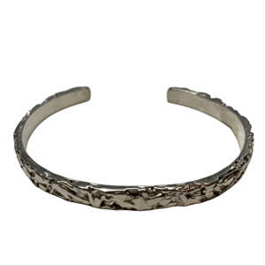 Handmade sterling silver bracelet by A&R Jewellery | Effusion Art Gallery + Cast Glass Studio, Invermere BC