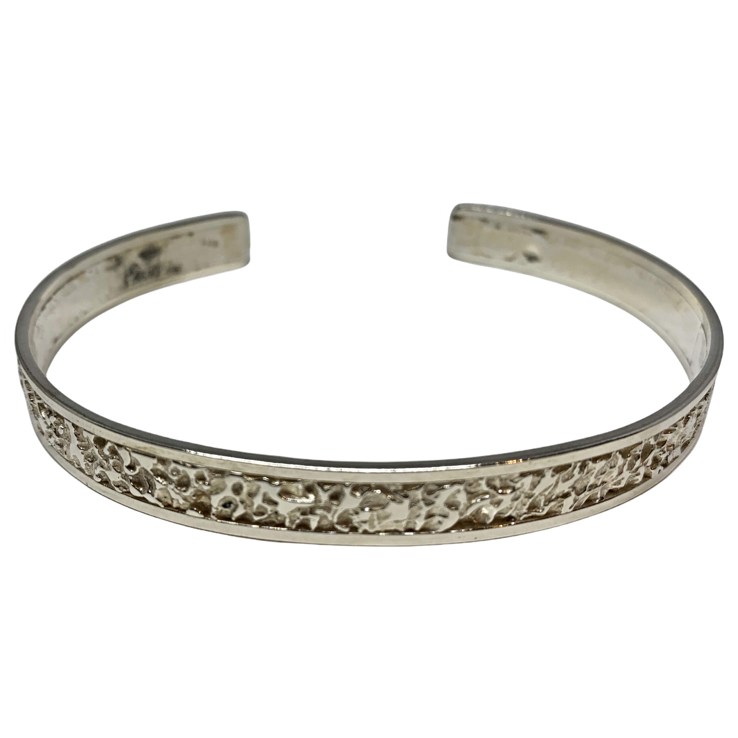 Handmade sterling silver bracelet by A&R Jewellery | Effusion Art Gallery + Cast Glass Studio, Invermere BC