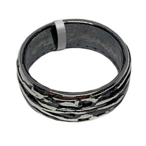 Sterling silver ring by A&R Jewellery | Effusion Art Gallery + Cast Glass Studio, Invermere BC