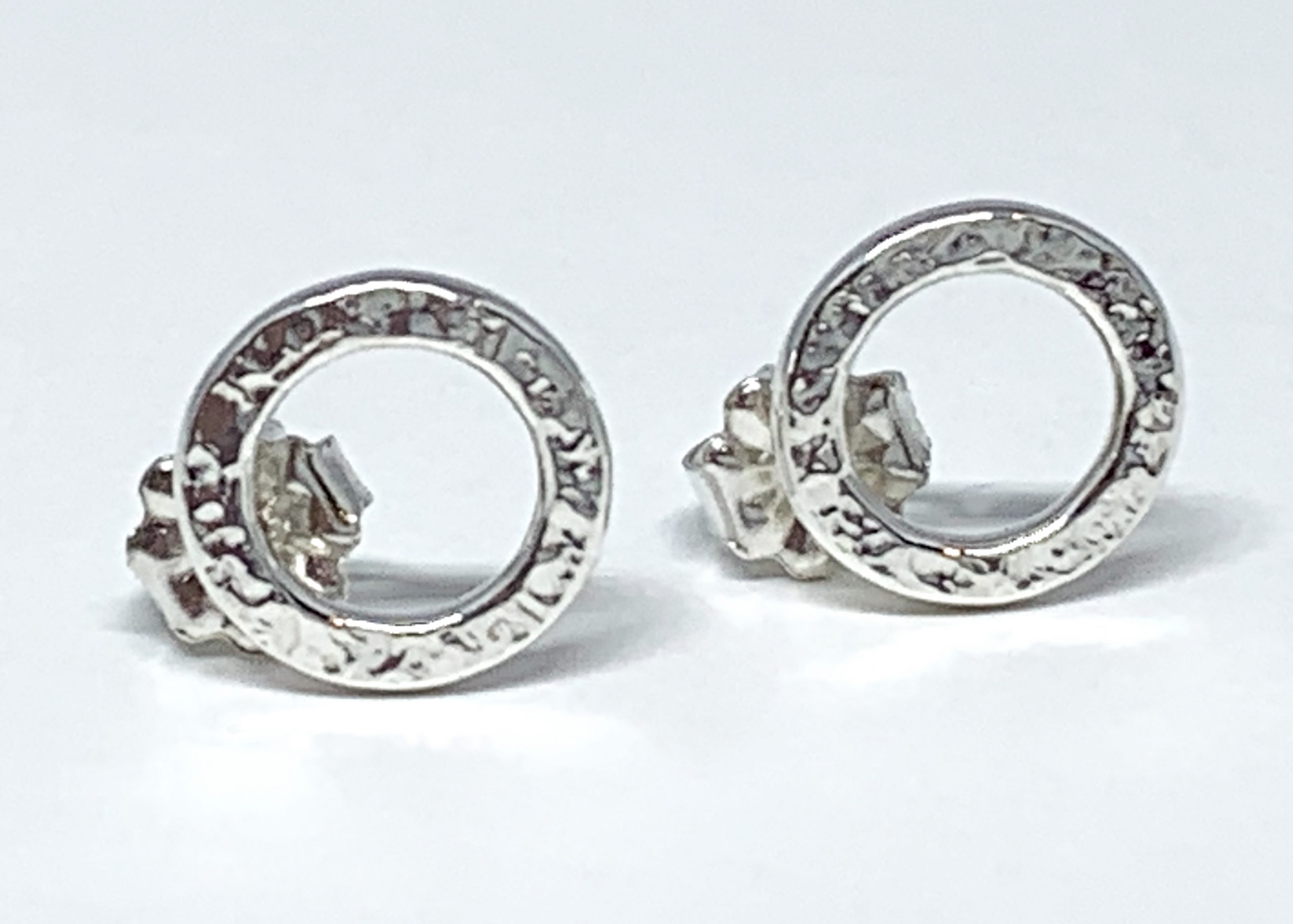 Sterling silver earrings by A&R Jewellery | Effusion Art Gallery + Cast Glass Studio, Invermere BC