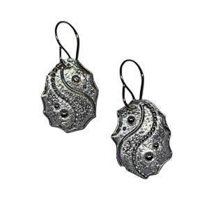 Handmade sterling silver earrings by A&R Jewellery | Effusion Art Gallery + Cast Glass Studio, Invermere BC