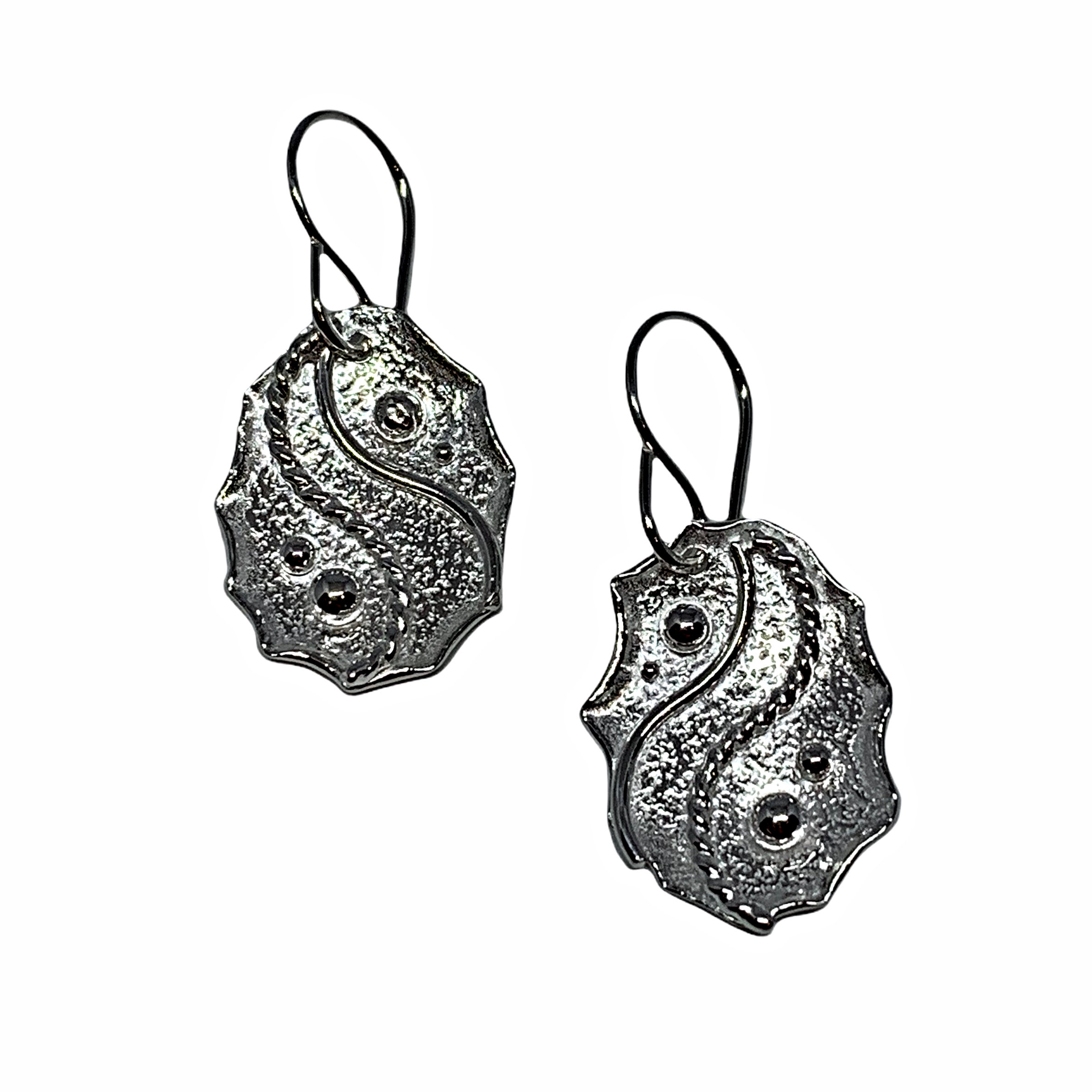 Handmade sterling silver earrings by A&R Jewellery | Effusion Art Gallery + Cast Glass Studio, Invermere BC