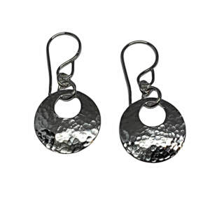 Handmade sterling silver earrings by A&R Jewellery | Effusion Art Gallery + Cast Glass Studio, Invermere BC