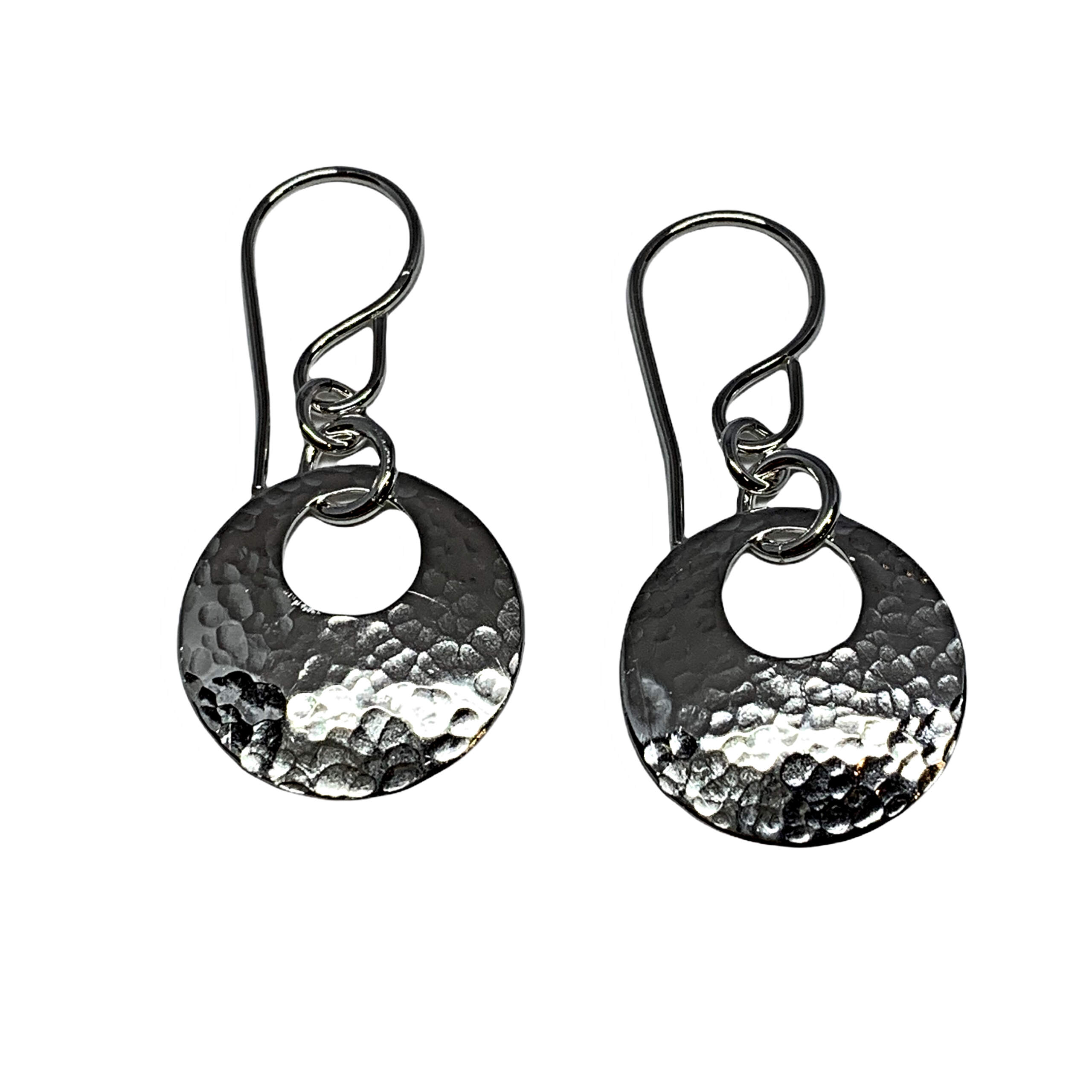 Handmade sterling silver earrings by A&R Jewellery | Effusion Art Gallery + Cast Glass Studio, Invermere BC