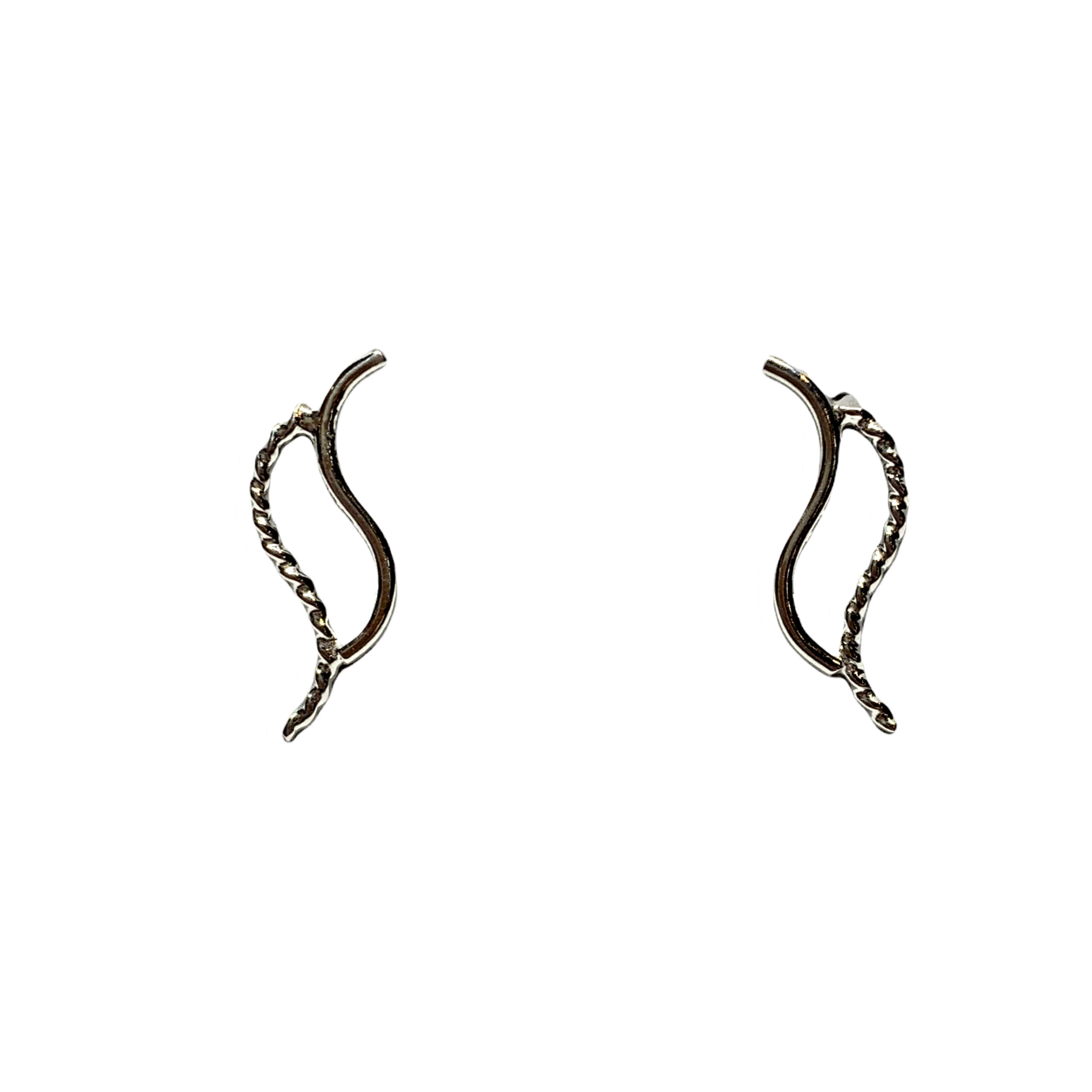 Handmade sterling silver earrings by A&R Jewellery | Effusion Art Gallery + Cast Glass Studio, Invermere BC