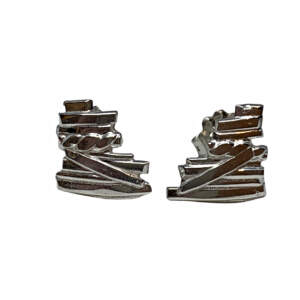 Handmade sterling silver earrings by A&R Jewellery | Effusion Art Gallery + Cast Glass Studio, Invermere BC
