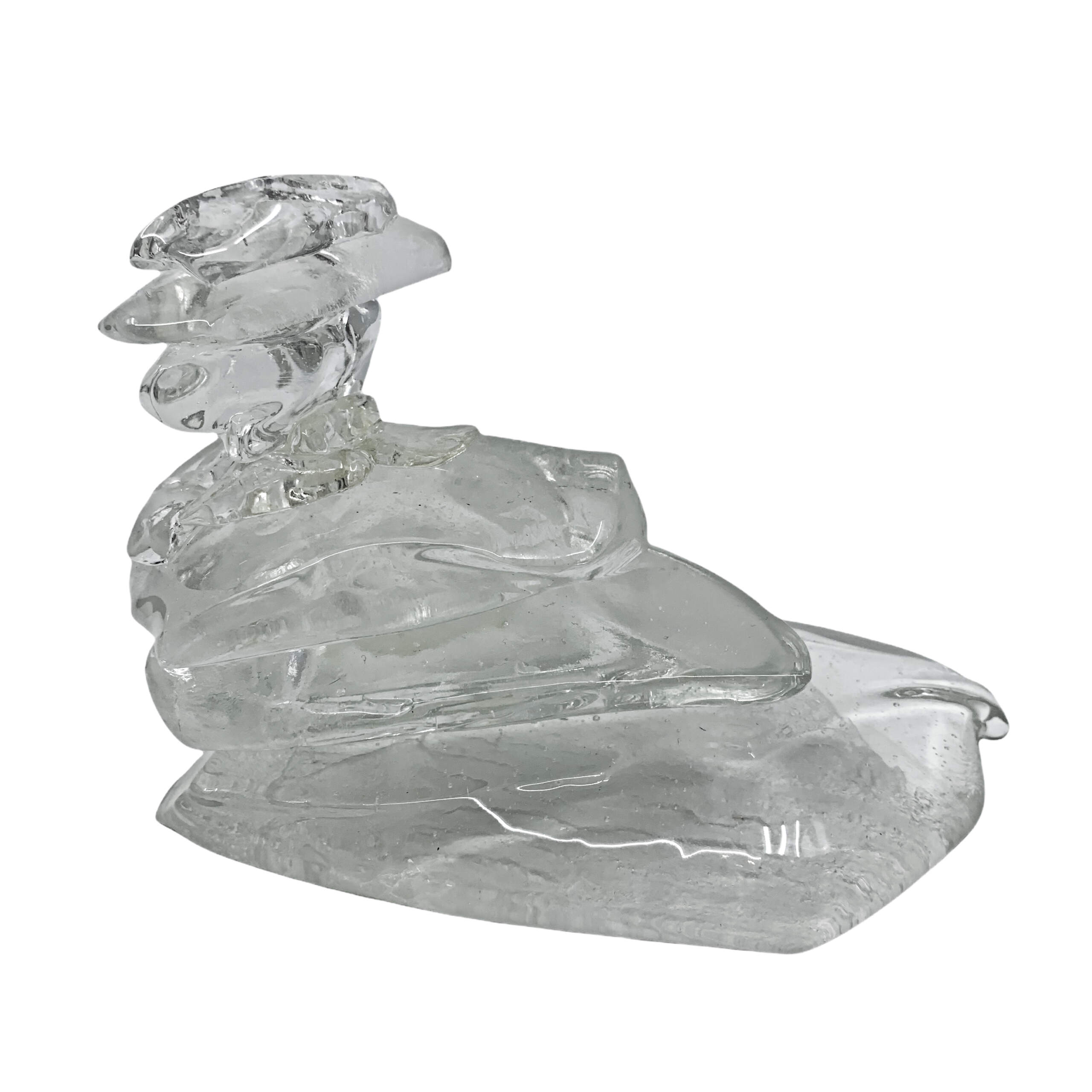 One of a kind cast glass cairn sculpture by Heather Cuell | Effusion Art Gallery + Cast Glass Studio, Invermere BC