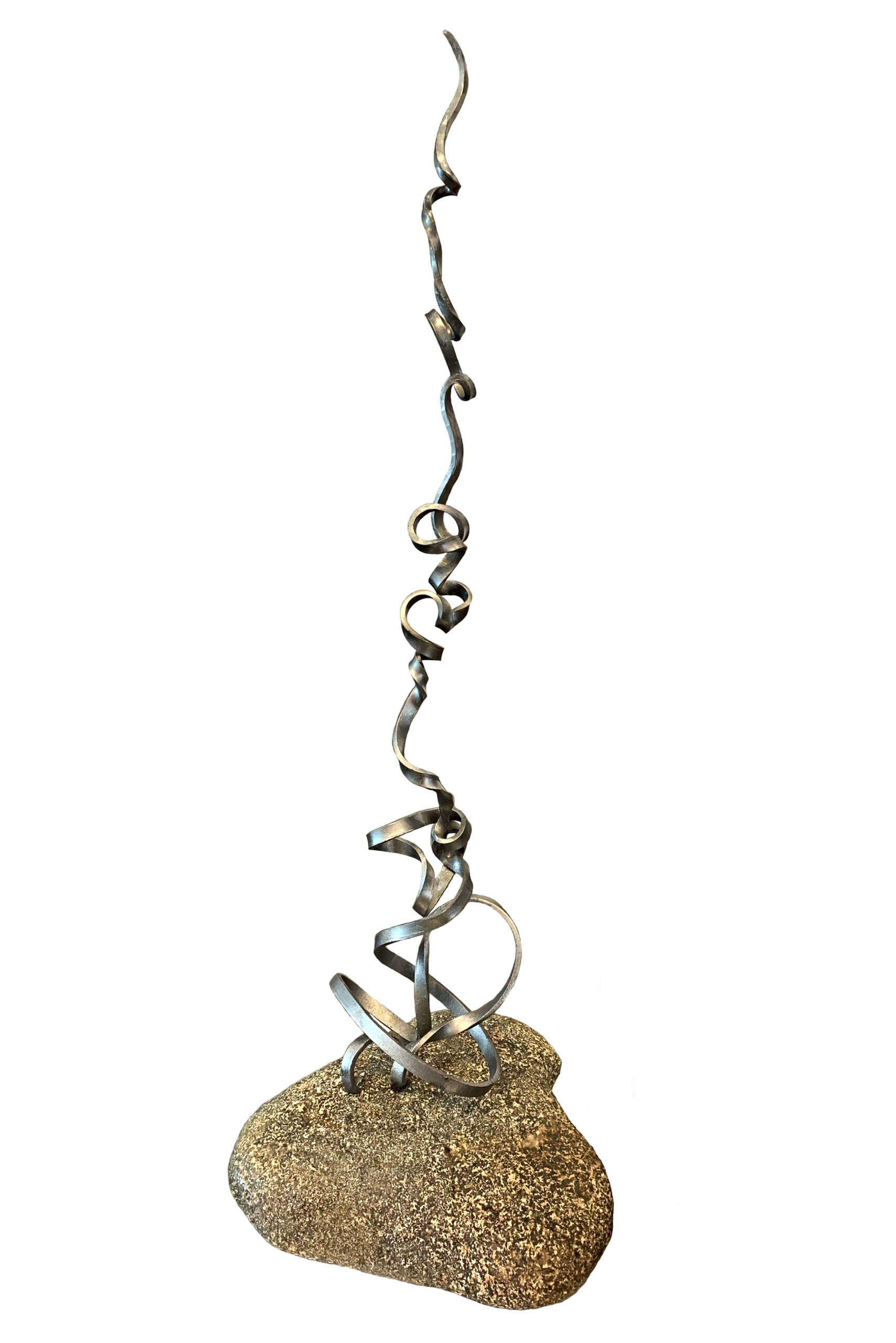 Bonfire, mixed media sculpture by Paul Reimer | Effusion Art Gallery + Cast Glass Studio, Invermere BC