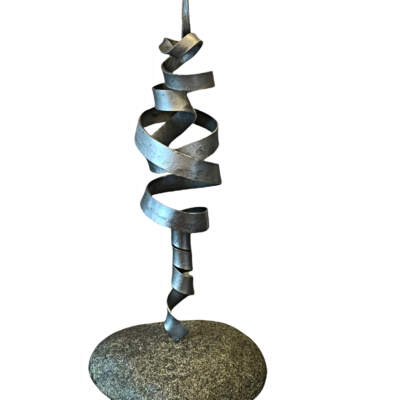 Emily's Tree, mixed media sculpture by Paul Reimer | Effusion Art Gallery + Cast Glass Studio, Invermere BC