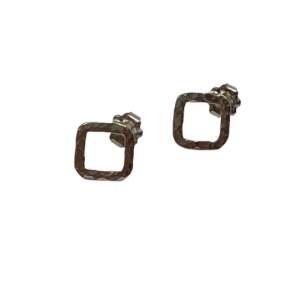 Handmade silver earrings by A&R Jewellery | Effusion Art Gallery + Cast Glass Studio, Invermere BC