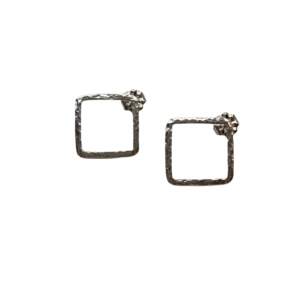 Handmade silver earrings by A&R Jewellery | Effusion Art Gallery + Cast Glass Studio, Invermere BC